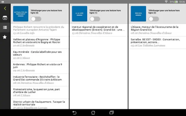 Presse Grand Est android App screenshot 0