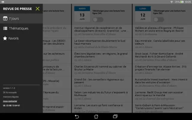 Presse Grand Est android App screenshot 1