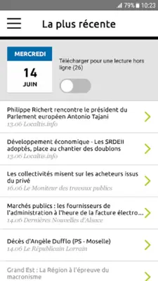 Presse Grand Est android App screenshot 5